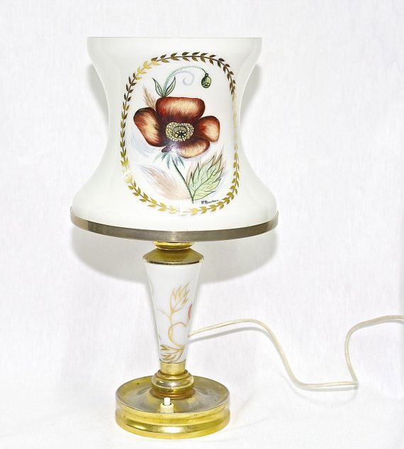 Lámpara de mesa vintage francesa