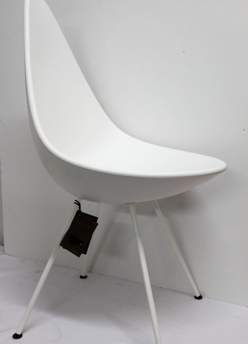 Silla gota Fritz Hansen de Arne Jacobsen (conjunto de 6 sillas)