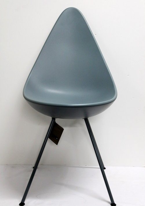 Sillas Arne Jacobsen, Fritz Hansen, 6 sillas ” tipo gota “