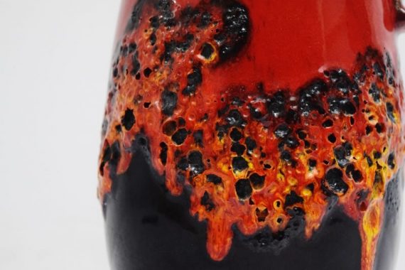 Jarra de cerámica alemana tipo fat lava