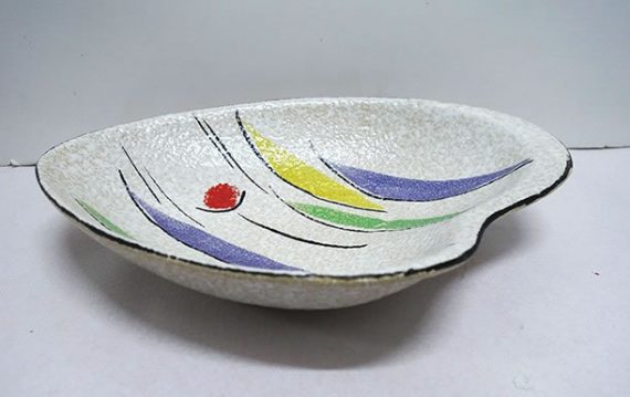 Bandeja vintage de cerámica alemana