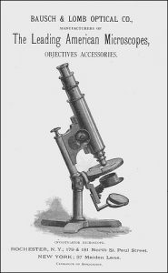 Microscopio Bausch & Lomb vintage