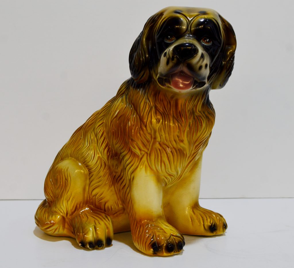 perro de cerámica