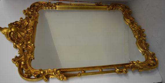 Espejo barroco de madera antiguo barroco antiguo