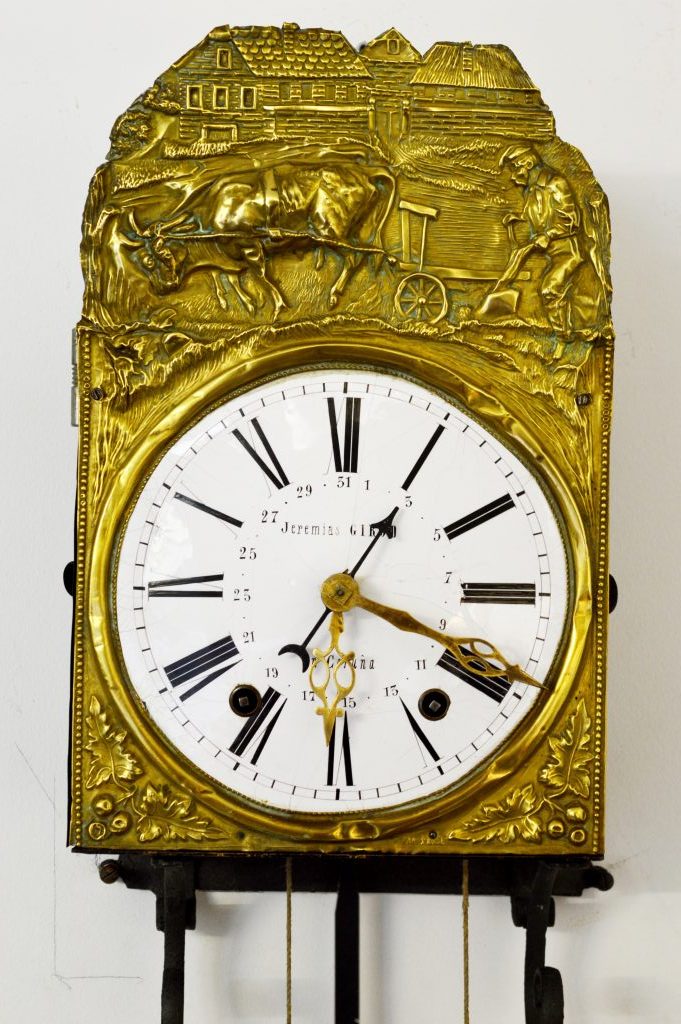 reloj morez de una campana con pesas y péndulo, - Comprar Relógios antigos  de parede no todocoleccion